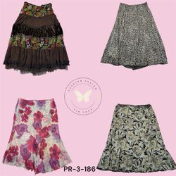 Printed Polyester Skirt – Easy-Care & Wrinkle-Resi..