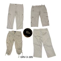 Y2K Cargo Capri Pants – Vintage Streetwear Essenti..