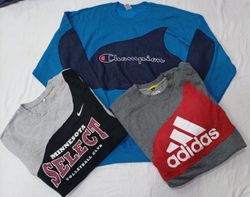 CR7045 Upcycke Mix Branded Sweatshirts