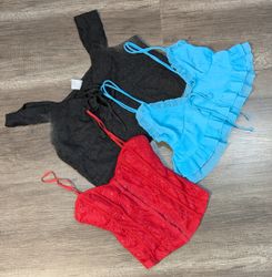 4575 - Y2Kスタイルキャミトップ