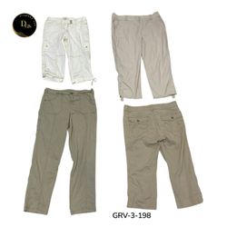 Y2Kインスパイア カーゴカプリ - カジュアル＆エッジー ストリートウェア (GRV-3-198)