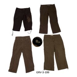 Rare Y2K Cargo Capri Pants – Premium Vintage Colle..