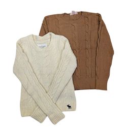 Y2Kネットケーブルニットウェア