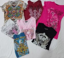 CR7057 Y2K Baby Tees