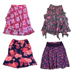 Y2K Forest Vibe Printed Maxi Skirts RW-1698