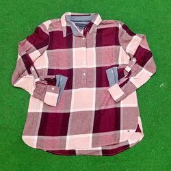 Mms320 Camisa Social Tommy Hilfiger