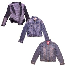 Y2K Unique Denim Jacket RW-1702