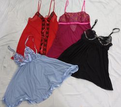 CR7064 Y2K Lingerie Cami Tops
