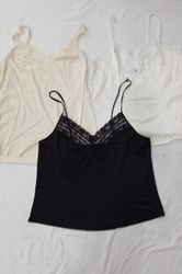 CR7065 Y2K Slip Tops