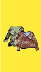 Y2K Mesh Full Sleeve Blouse