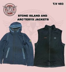 Stone Island And Arcteryx Jacket TV 493