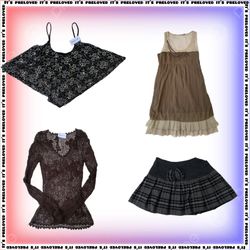 Airport Style Closet - tops, dresses and skirts (S..