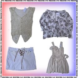 Clean Reset Wardrobe - tops, dresses and skirts (S..