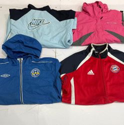 Vintage Branded Nylon and Track jackets 17 pcs