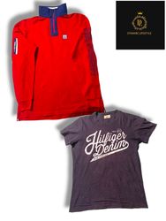Tommy Hilfiger polo and crew neck t shirts