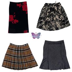 Y2K skirts Floral, Plaid & Chic (SV-035)