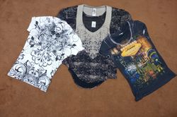 Y2K Embellished Tops