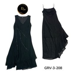 Y2K schwarzes Poly Kleid – Clean Girl Ästhetik 200..