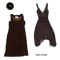 Schwarzes Y2K Poly Kleid – Minimalistischer Vintag..