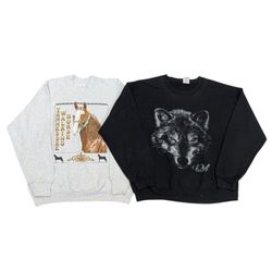 ヴィンテージプリントスウェットシャツ