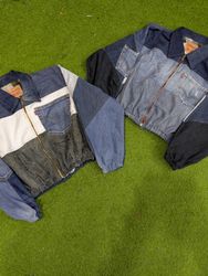 Upcycle Levi's cropped jacket