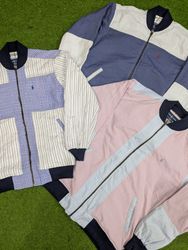 Upcycle polo Ralph Lauren Harrington jacket