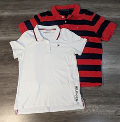 4596 - Tommy Hilfiger Camisetas de Manga Curta