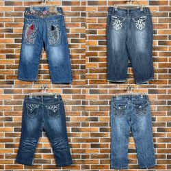 Y2k Capri jeans | OG-74