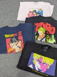 ZV2094 Japanese Anime Print T-Shirts
