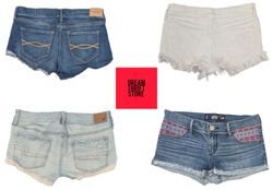 DESIGNER SEXY SHORTS BRANDS HOLLISTER, AEROPOSTALE..