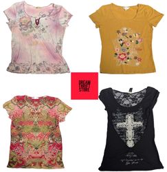 デザイナーベイビーTシャツ Y2Kインスパイア