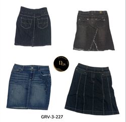 Vintage Y2K Denim Mini Skirt – Streetwear Aestheti..