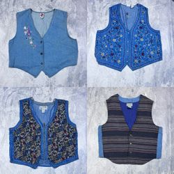 Vintage Embroidered Vest