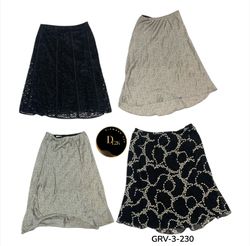 Authentic Y2K Poly Skirt – Vintage 2000s Style (GR..