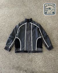 Upcycled Panel Zip Jacket