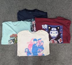 CRZ2101 Japanese Anime Print T-Shirts