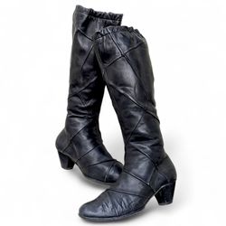 SA462 Vintage Style Women's High knee Tall Boots C..