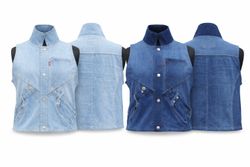 CR1427 Upcycled Structured Vest
