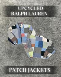 Upcycled Ralph Lauren Patched Jackets