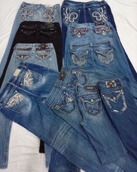 CR7088 Vintage Miss Me Flare & Straight Jeans