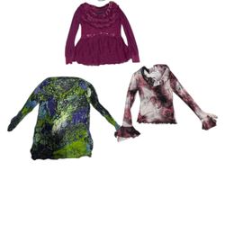 blusas femininas Y2K