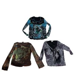 Tops completos femininos Y2K