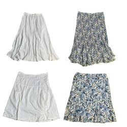 Y2K Grunge Girl Maxi Skirts (TVL-388)