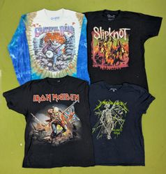 RV2589 T-shirts en métal musical