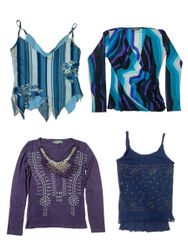 Sky-Topia" x Y2K Tops: TT-182