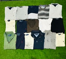 Ralph Lauren and Tommy sweater 16 pieces