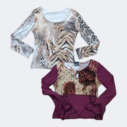 Blusas Sexy Vibes Românticas Y2K