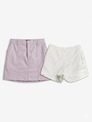(FV-1016) Lee Mix Mini skirts