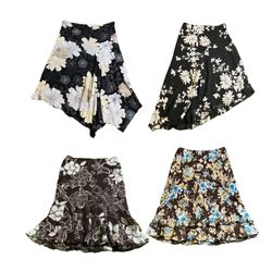 Y2K Gothic Vibe Girls Maxi Skirts RE-2933