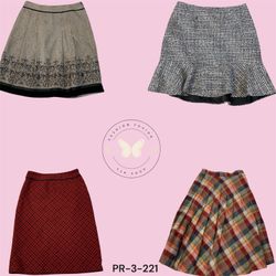 Women’s Wool A-Line Skirt – Warm & Stylish (PR-3-2..